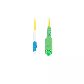 LANBERG optički patch kabel SM LC/UPC-SC/APC simplex 5m LSZH G657A1 promjer 3mm, boja žuta LANBERG optički patch kabel SM LC/UPC-SC/APC simplex 5m LSZH G657A1 promjer 3mm, boja žuta