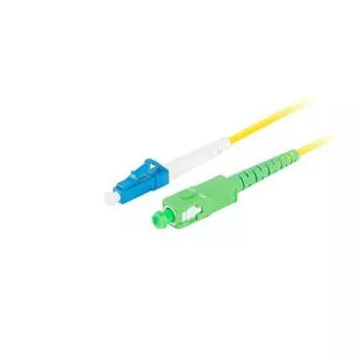 LANBERG optički patch kabel SM LC/UPC-SC/APC simplex 3m LSZH G657A1 promjer 3mm, boja žuta