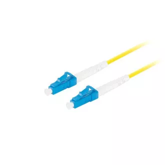 LANBERG optički patch kabel SM LC/UPC-LC/UPC simplex 10m LSZH G657A1 promjer 3mm, boja žuta