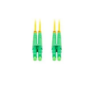 LANBERG optički patch kabel SM LC/APC-LC/APC duplex 1m LSZH G657A1 promjer 3mm, boja žuta