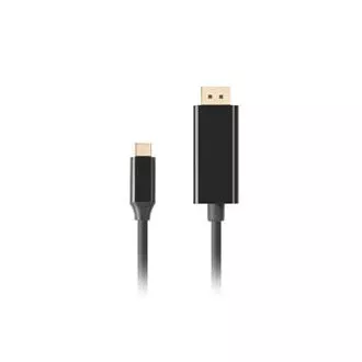Lanberg USB-C(M)->DisplayPort(M) kabel 3m 4K 60Hz crni
