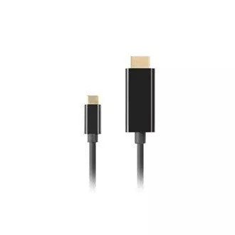 Lanberg USB-C(M)->HDMI(M) kabel 1,8 m 4K 60Hz crni