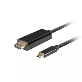 Lanberg USB-C(M)->HDMI(M) kabel 3m 4K 60Hz crni