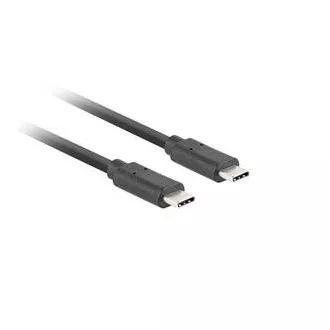 Lanberg USB-C M/M 3.1 GEN 2 kabel 0,5m 10GB/S PD100W crni