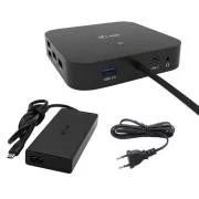 I-tec USB-C HDMI + Dual DP priključna stanica s napajanjem 100 W + i-tec univerzalni punjač 112 W
