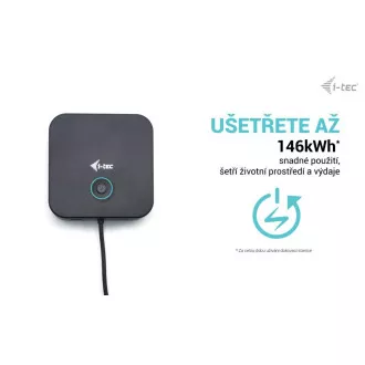 I-tec USB-C HDMI + Dual DP priključna stanica s napajanjem 100 W + i-tec univerzalni punjač 112 W