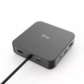I-tec USB-C HDMI + Dual DP priključna stanica s napajanjem 100 W + i-tec univerzalni punjač 112 W