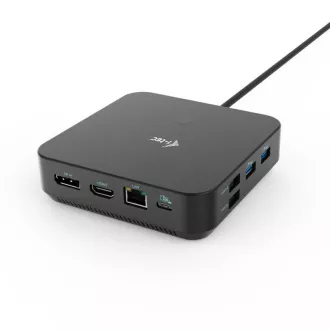I-tec USB-C HDMI + Dual DP priključna stanica s napajanjem 100 W + i-tec univerzalni punjač 112 W