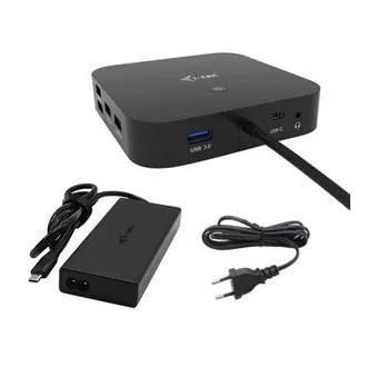 I-tec USB-C HDMI + Dual DP priključna stanica s napajanjem 100 W + i-tec univerzalni punjač 112 W