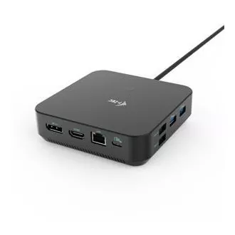 I-tec USB-C HDMI + Dual DP priključna stanica s napajanjem 100 W + i-tec univerzalni punjač 112 W