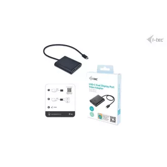 I-tec USB-C Dual 4K/60Hz (jedan 8K/30Hz) DP video adapter