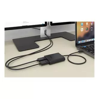 I-tec USB-C Dual 4K/60Hz (jedan 8K/30Hz) DP video adapter