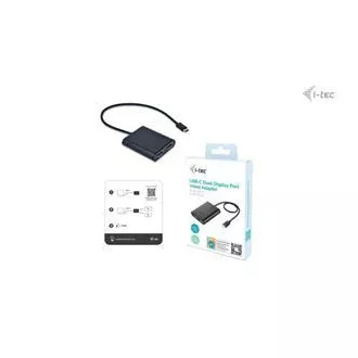 I-tec USB-C Dual 4K/60Hz (jedan 8K/30Hz) DP video adapter