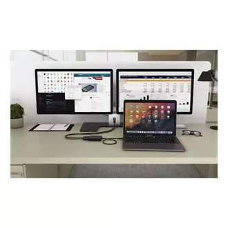 I-tec USB-C Dual 4K/60Hz (jedan 8K/30Hz) HDMI video adapter