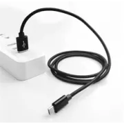 Crono kabel USB 2.0/ USB A muški - microUSB muški, 1.0m, crni premium