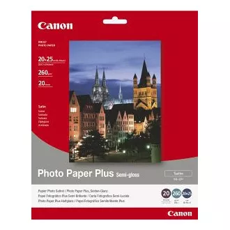 Canon foto papir SG-201 - 20x25cm (8x10inch) - 260g/m2 - 20 listova - polusjajni