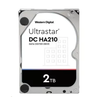WD Ultrastar® HDD 2TB (HUS722T2TALA604) DC HA210 3.5in 26.1MM 128MB 7200RPM SATA 512N SE (ZLATO WD2005FBYZ)