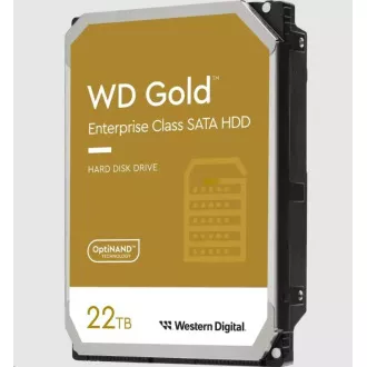 WD GOLD WD221KRYZ 22TB SATA/ 6Gb/s 512MB cache 7200 rpm, CMR, Enterprise WD GOLD WD221KRYZ 22TB SATA/ 6Gb/s 512MB cache 7200 rpm, CMR, Enterprise