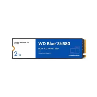 WD BLUE SSD NVMe 2TB PCIe SN580, Gen4, (R:4150, W:4150MB/s)
