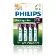 Philips baterija AA 2100mAh MultiLife, NiMh - 4 kom