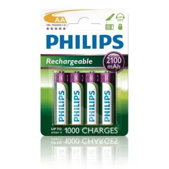 Philips baterija AA 2100mAh MultiLife, NiMh - 4 kom Philips baterija AA 2100mAh MultiLife, NiMh - 4 kom
