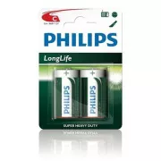 Philips C LongLife cink klorid baterija - 2 kom, blister