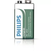Philips baterija 9V LongLife cink klorid - 1kom