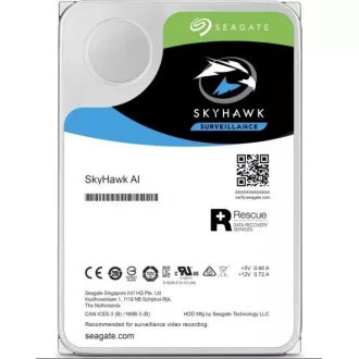 Seagate SkyHawk AI tvrdi disk, 10 TB, SATAIII, 256 MB predmemorije, 7.200 o/min