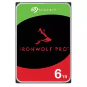 Seagate IronWolf PRO, NAS HDD, 6TB, 3,5", SATAIII, 256MB cache, 7200RPM
