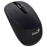 Genius NX-7015 crni, Miš, bežični, optički, 1600DPI, 3 gumba, Blue-Eye senzor, USB, crni