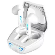 Genius HS-M920BT, slušalice, bežične, in-ear, mikrofon, trajanje baterije 4 sata, LED pozadinsko osvjetljenje, Bluetooth, USB-C, bijela