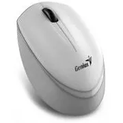 Miš Genius NX-7009, bežični, optički, 1200DPI, 3 gumba, Blue-Eye senzor, USB, bijelo-siva