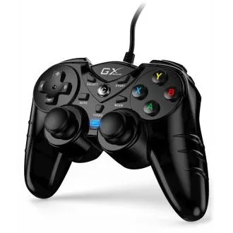 Genius GX Gaming GX-17UV, Gamepad, žičani, vibrirajući, za PC i PS3, USB, crni - Raspakiran Genius GX Gaming GX-17UV, Gamepad, žičani, vibrirajući, za PC i PS3, USB, crni - Raspakiran
