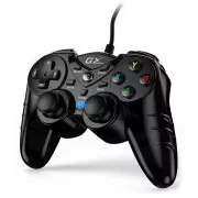 Genius GX Gaming GX-17UV, Gamepad, žičani, vibrirajući, za PC i PS3, USB, crni