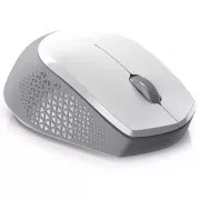 Genius NX-8000S BT, miš, bežični, 1200DPI, 3 tipke, Bluetooth, USB 2.4 GHz, bijelo-siva
