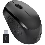 Genius NX-8000S Type-C, miš, bežični, optički, 1200DPI, 3 tipke, USB-C, crni