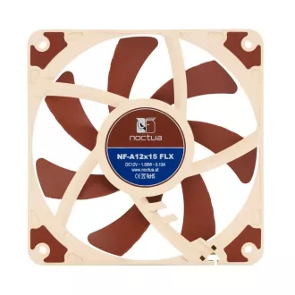 Noctua NF-A12x15-FLX, 120x120x15 mm, 3-pinski, 1850 RPM