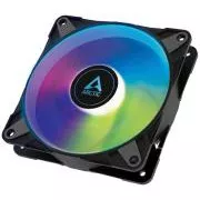 ARCTIC P14 PWM PST A-RGB 0dB, 140x140x27 mm ventilator, crni, 4-pinski