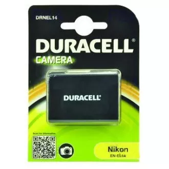 DURACELL Baterija - DRNEL14 za Nikon EN-EL14, crna, 950 mAh, 7,4 V