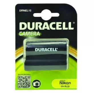 DURACELL Baterija - DRNEL15 za Nikon EN-EL15, crna, 1400 mAh, 7,4 V