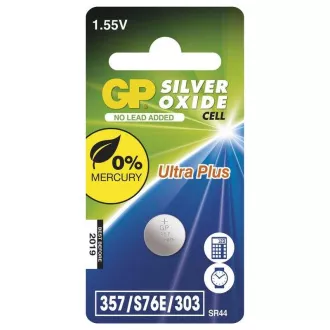 GP 357F1 Ultra Plus (SR44, 11,6 x 5,4 mm) - 1 kom