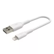 Belkin BOOST CHARGE™ Lightning/USB-A kabel, 15 cm, bijeli