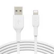 Belkin BOOST CHARGE™ Lightning/USB-A kabel, 1m, bijeli