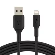 Belkin BOOST CHARGE Lightning/USB-A kabel, 2 m, crni