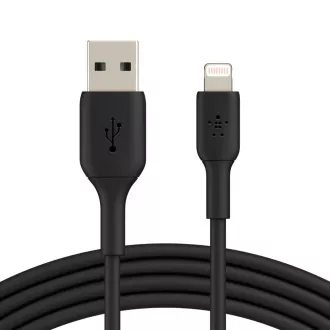 Belkin BOOST CHARGE™ Lightning/USB-A kabel, 2m, crni