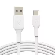 Belkin BOOST CHARGE™ USB-C/USB-A kabel, 1m, bijeli