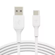Belkin BOOST CHARGE™ USB-C/USB-A kabel, 2m, bijeli