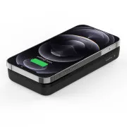 Belkin BOOST CHARGE™ magnetni bežični prijenos napajanja PowerBank (MagSafe), 10000 mAh, crni