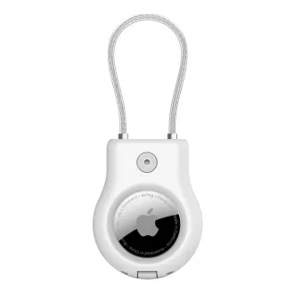 Belkin AirTag Secure Case sa žičanim kabelom - bijela Belkin AirTag Secure Case sa žičanim kabelom - bijela