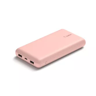 Belkin BOOST CHARGE™ USB-C Power Bank, 20000mAh, 15W, roza